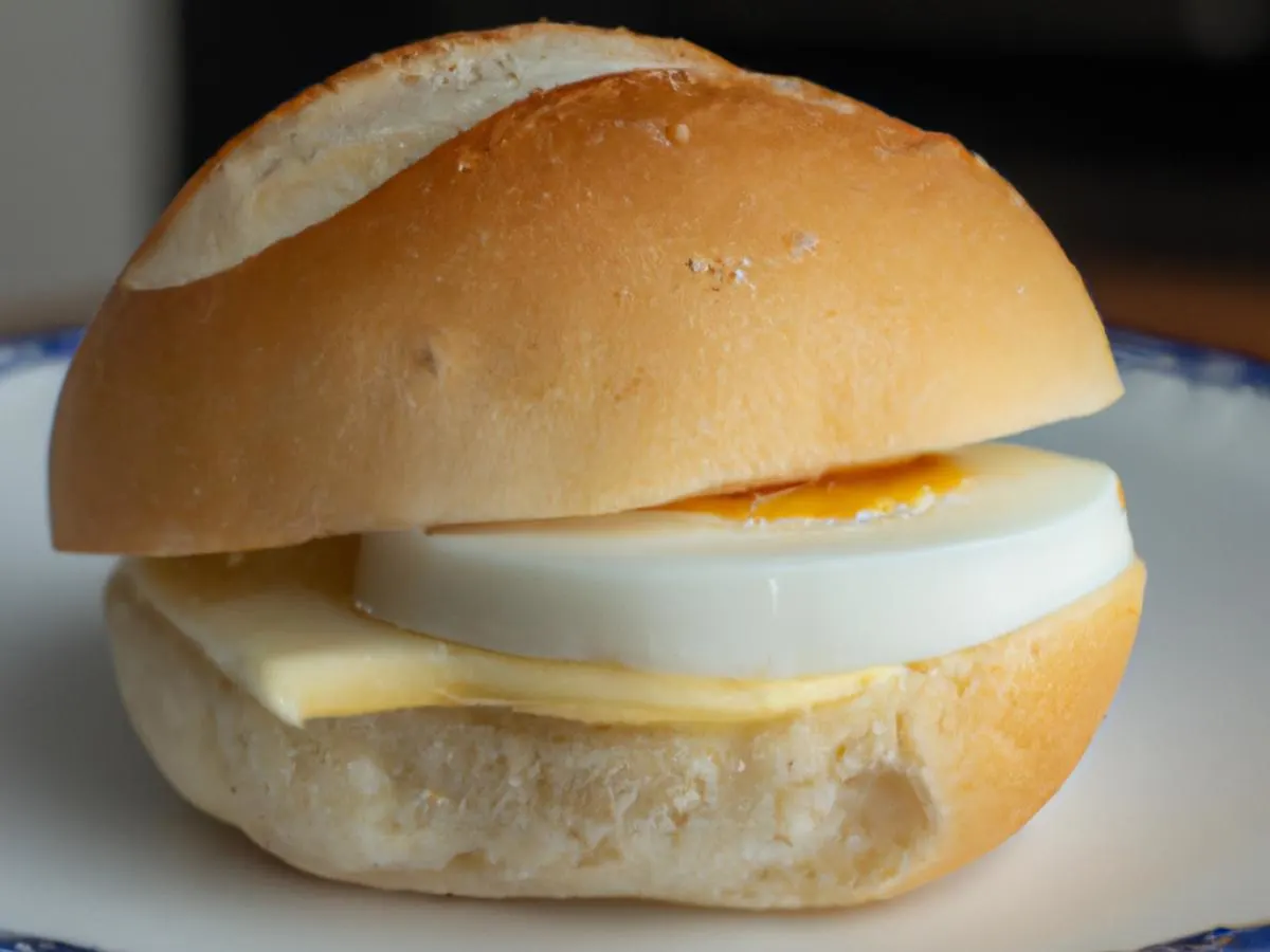 NY Style Egg Sandwich on Kaiser Roll NY Style Egg Sandwich on Kaiser Roll