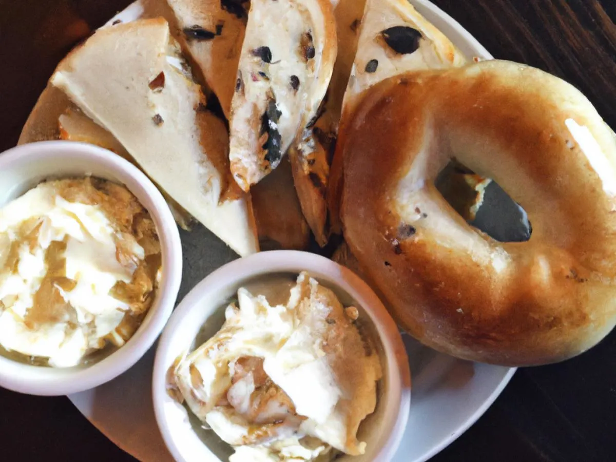 Bagels & Cream Cheese Platter Bagels & Cream Cheese Platter