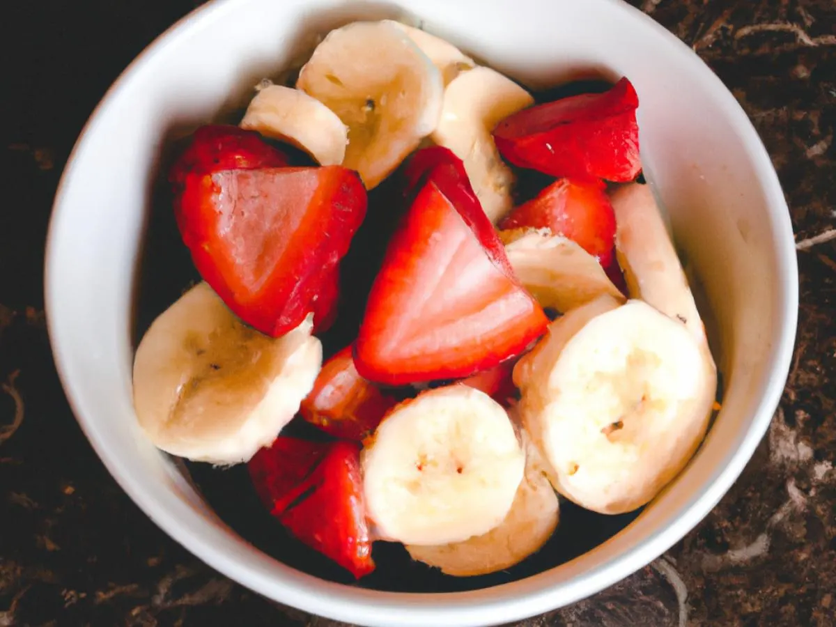 Strawberries & Bananas Topping Strawberries & Bananas Topping