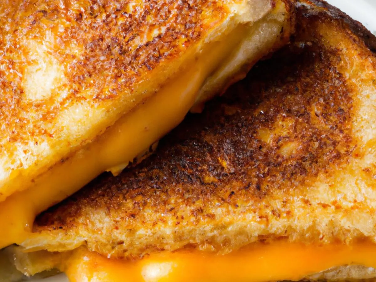 Grilled American Cheese Sandwich on Gluten Free Bread Grilled American Cheese Sandwich on Gluten Free Bread