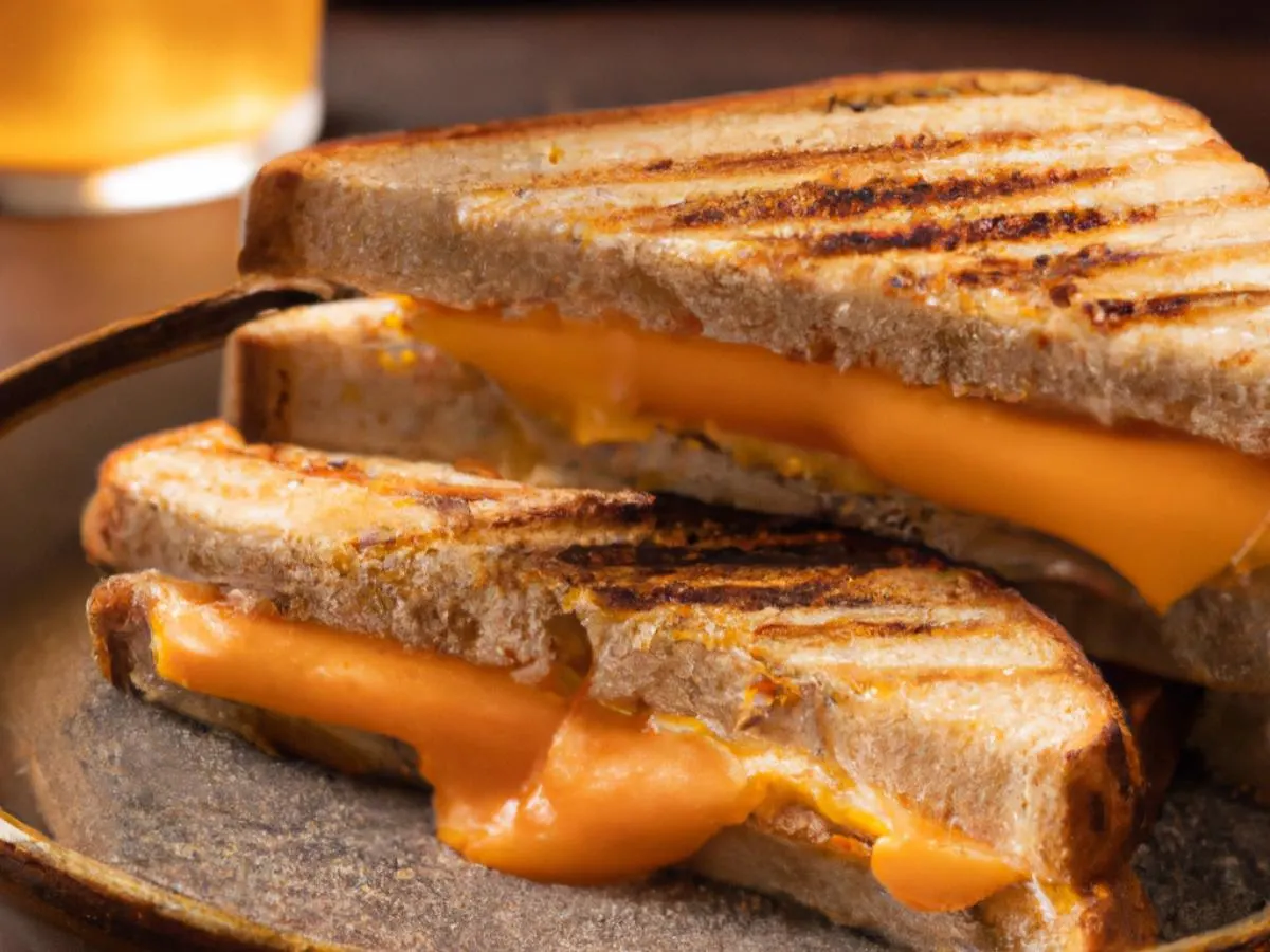 Grilled Gouda Cheese Sandwich on Gluten Free Bread Grilled Gouda Cheese Sandwich on Gluten Free Bread