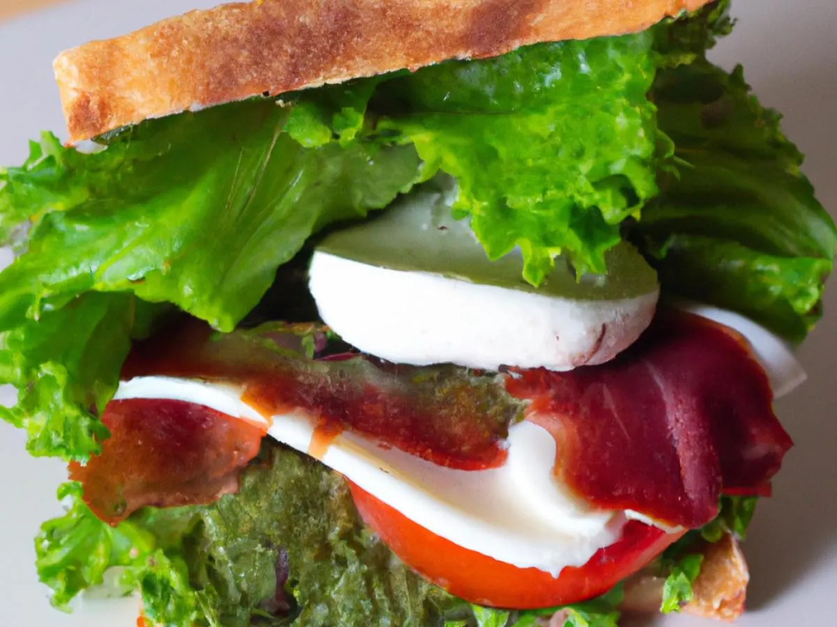 GLUTEN FREE Fresh mozzarella BLT GLUTEN FREE Fresh mozzarella BLT