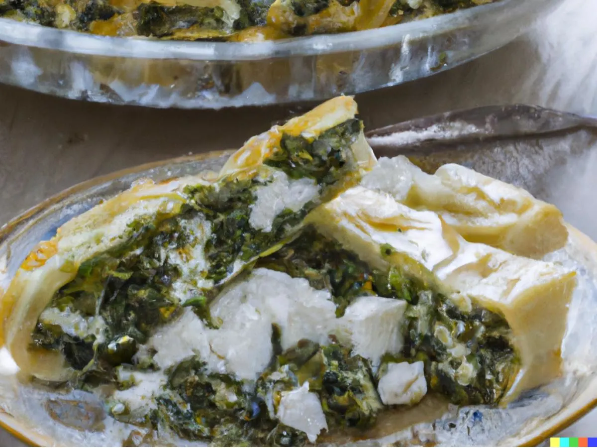Filo Dough Stuffed with Feta & Spinach Filo Dough Stuffed with Feta & Spinach