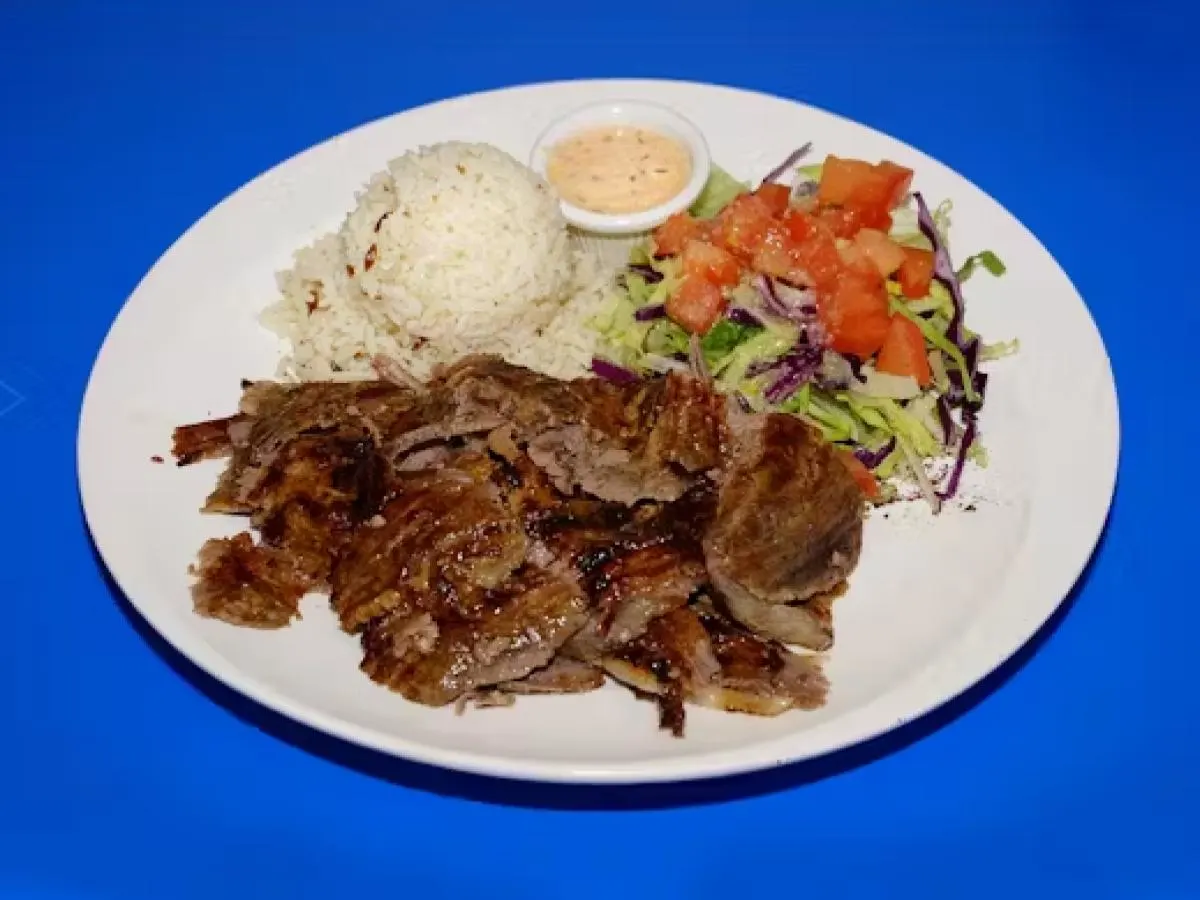 Lamb & Beef Gyro Plate Lamb & Beef Gyro Plate