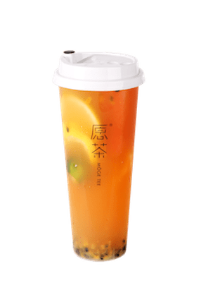 0% Added Sweetness Super Fruit Four Seasons Tea [16 oz]