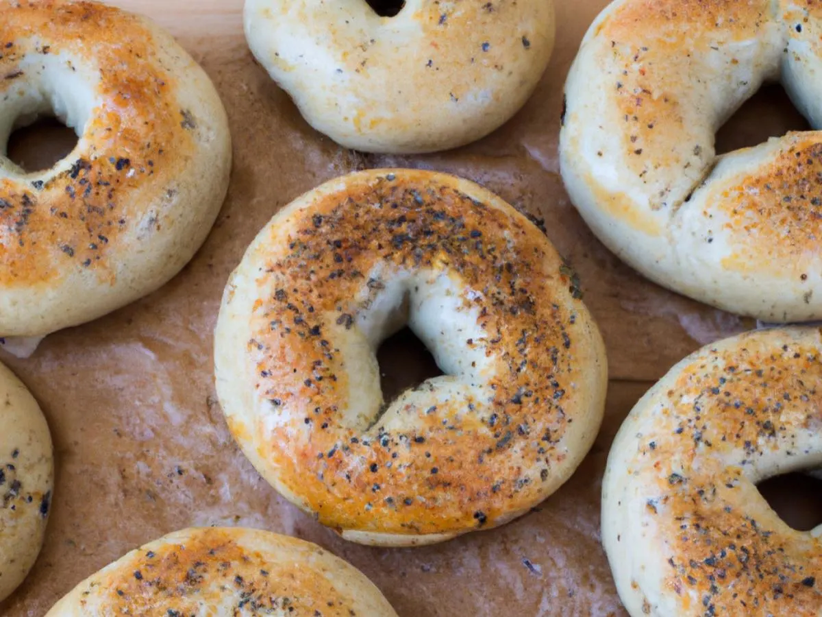 Vegan Sesame Bagels Vegan Sesame Bagels