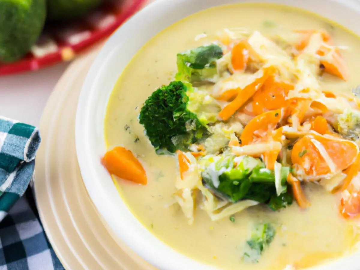 Large Broccoli Cheddar Soup Large Broccoli Cheddar Soup
