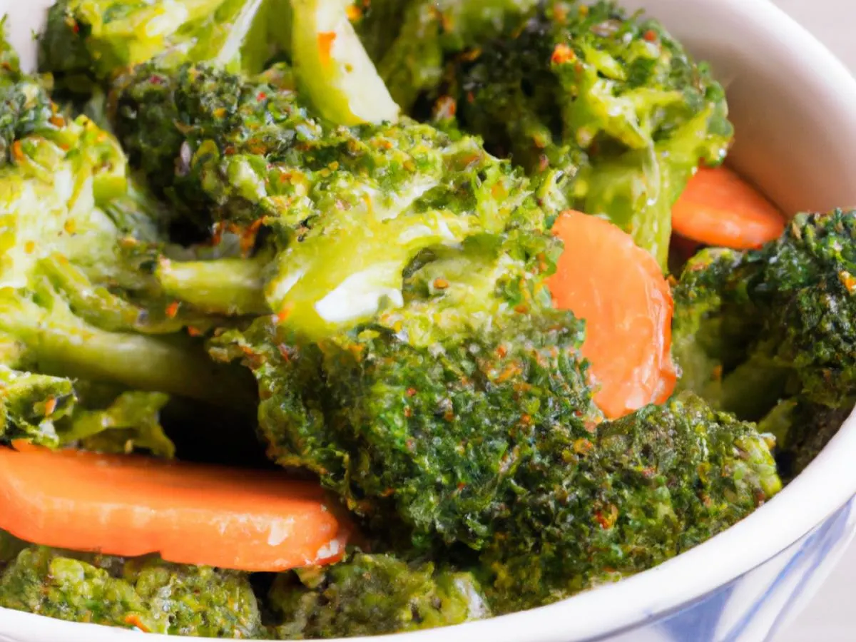[NO GARLIC] Broccoli and Carrots