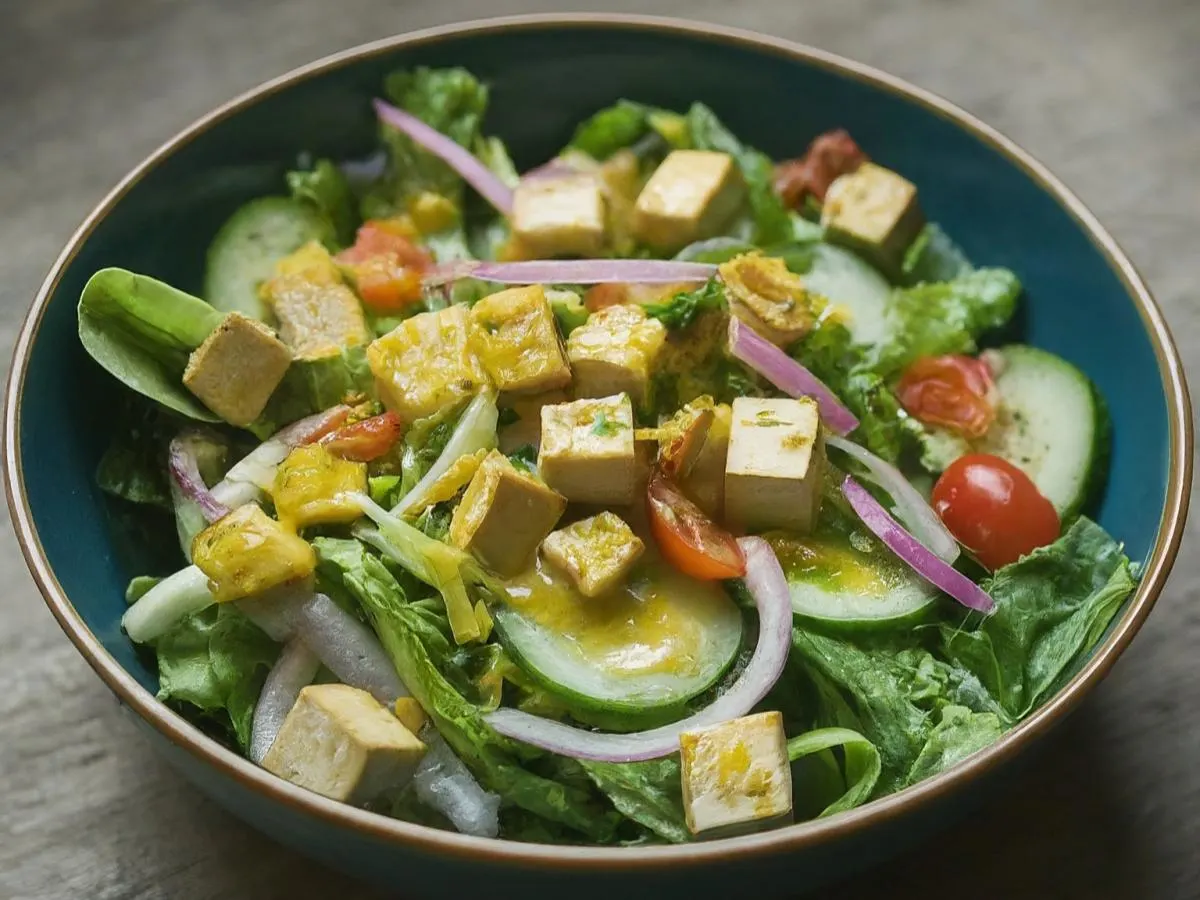 House Salad With Tofu House Salad With Tofu