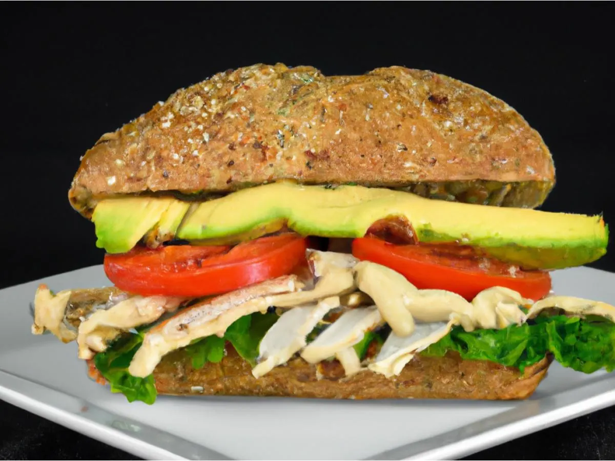 Bella Sandwich with Whole Wheat Roll Bella Sandwich with Whole Wheat Roll