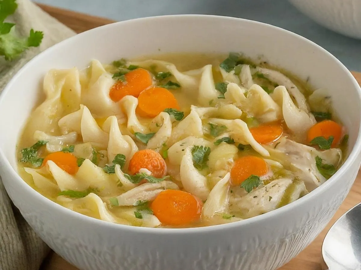 Large Chicken Noodle Soup Large Chicken Noodle Soup