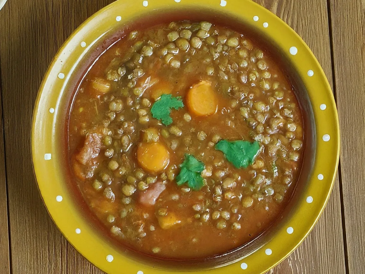 Large Moroccan Lentil Soup Large Moroccan Lentil Soup