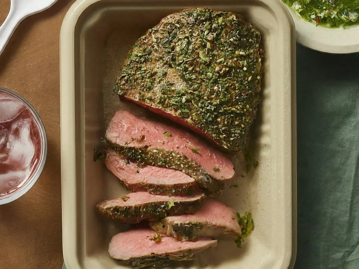 Herb Crusted Tri Tip