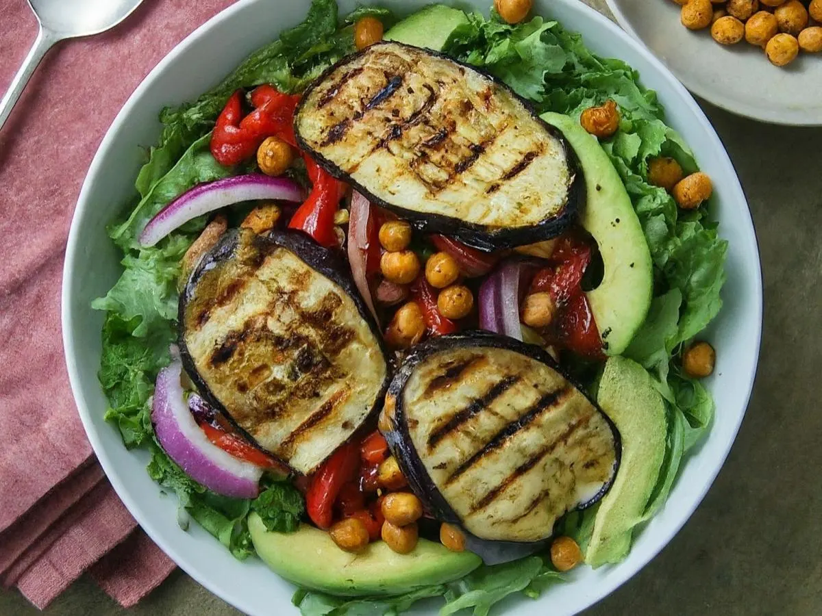 Roasted Vegetable Entree Salad (Allergen Free)