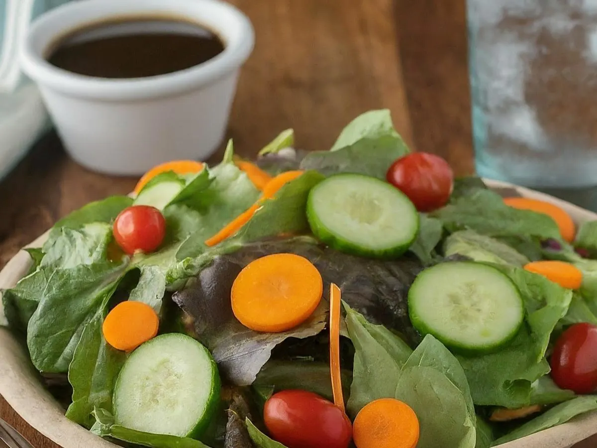 Garden Side Salad with Balsamic Vinaigrette