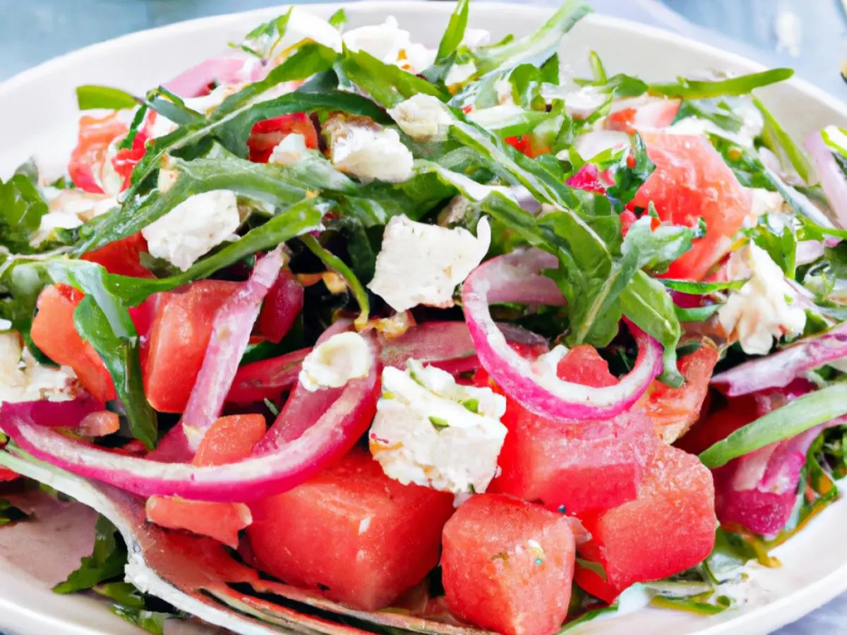 Watermelon Salad Watermelon Salad