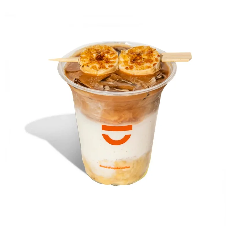 Caramel Banana Latte With Whole Milk Caramel Banana Latte With Whole Milk