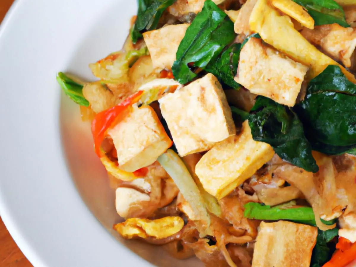Drunken Noodle Tofu (No Egg) Box Drunken Noodle Tofu (No Egg) Box