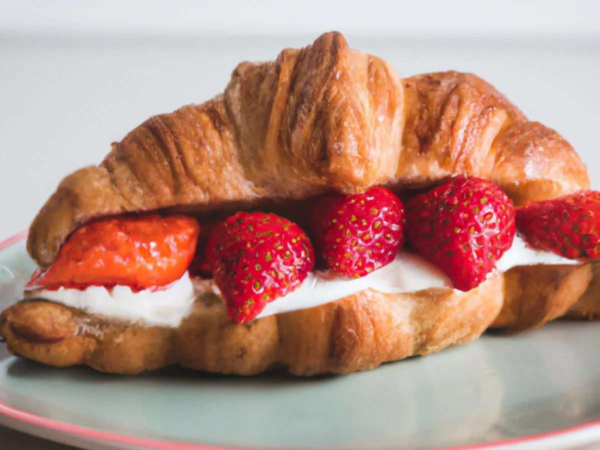 Strawberry Croissant Strawberry Croissant