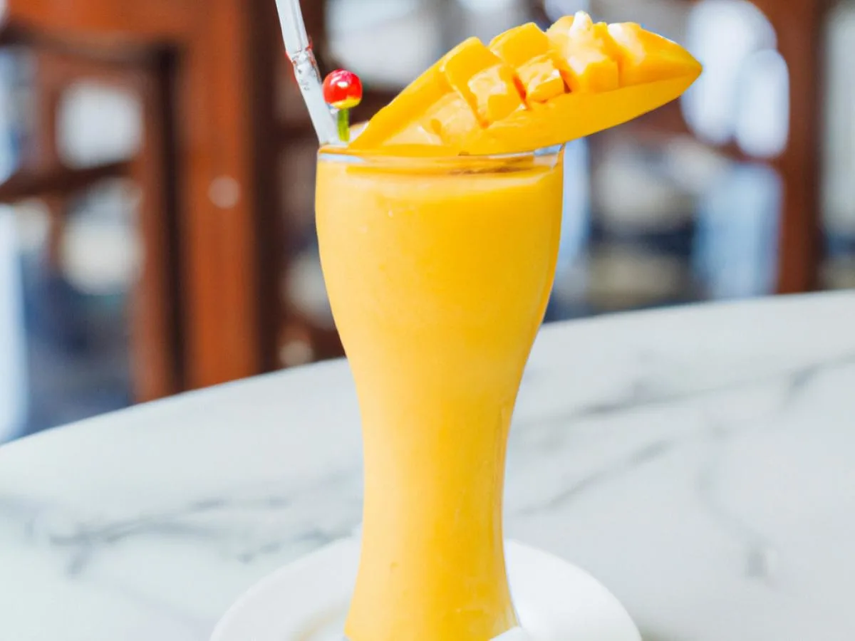 Mango Smoothie Mango Smoothie
