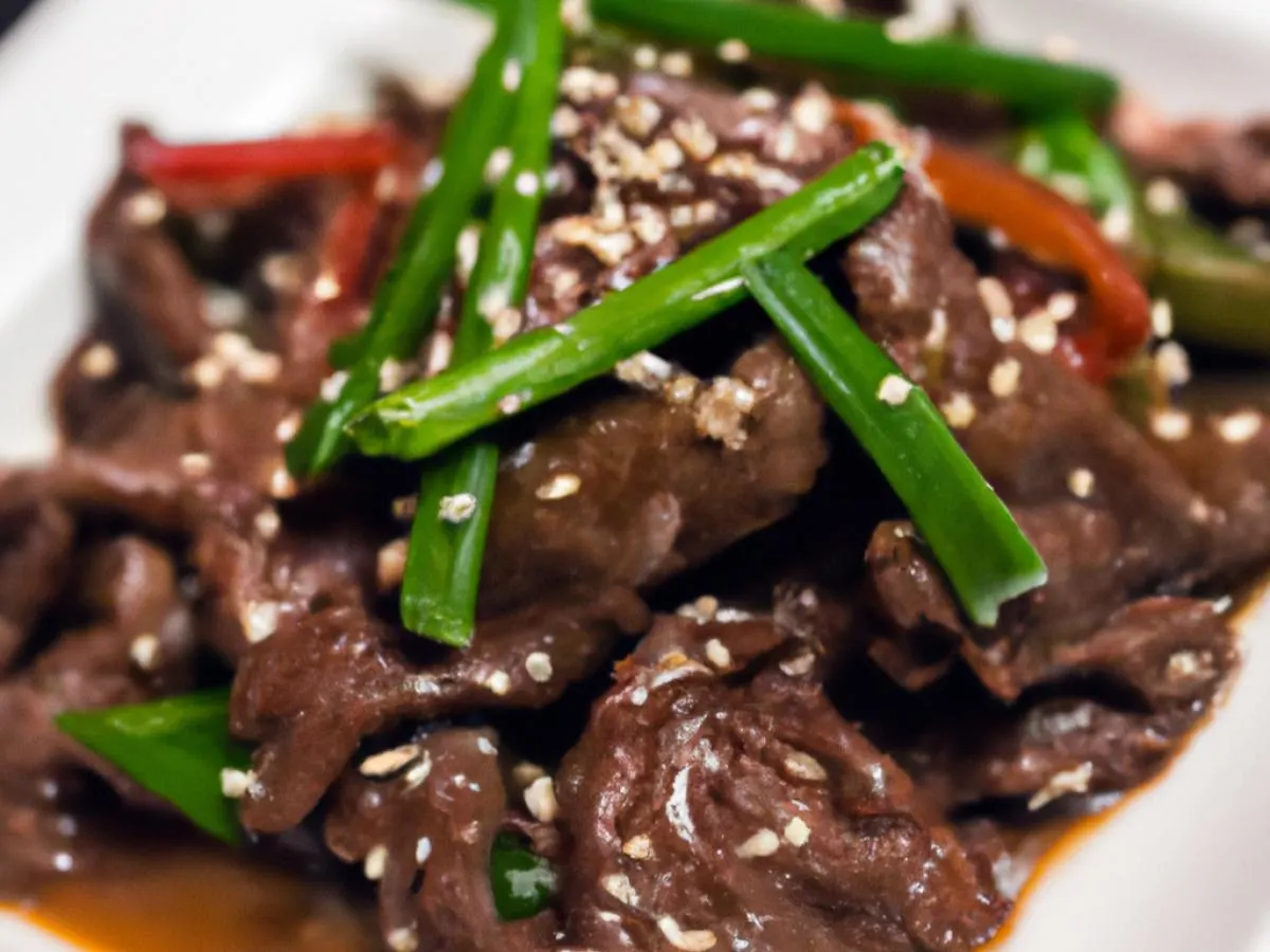 Gluten-Free Mongolian Beef