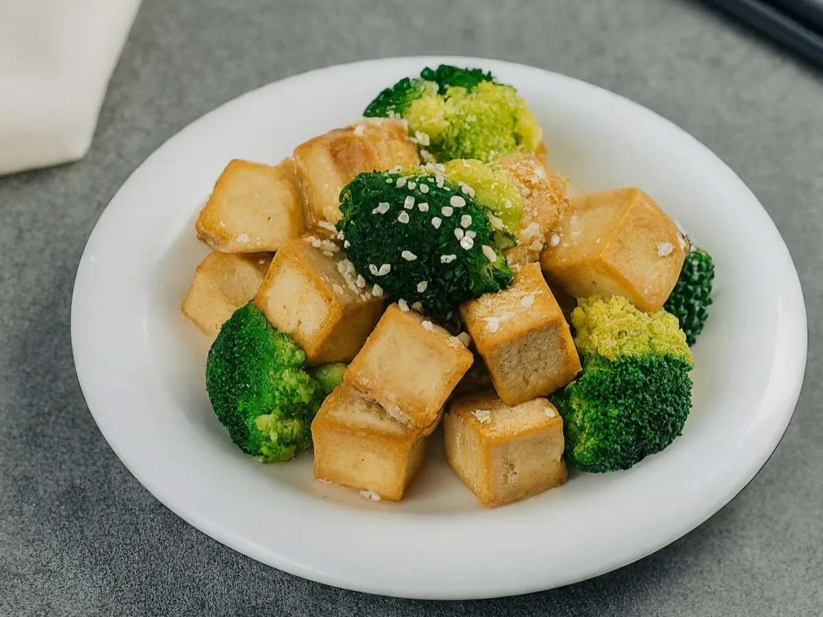 Vegan Sesame Tofu