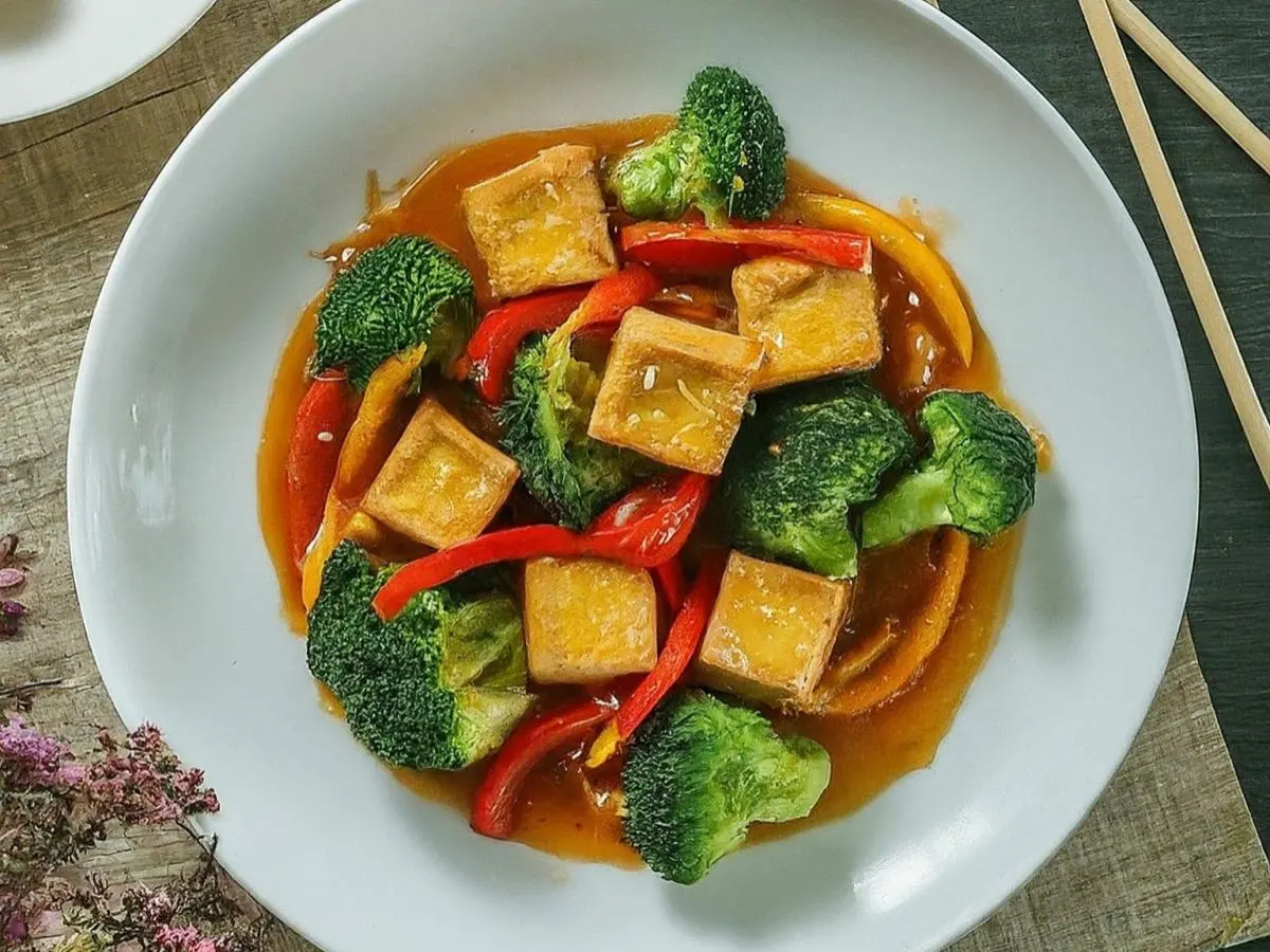 Vegan Orange Tofu
