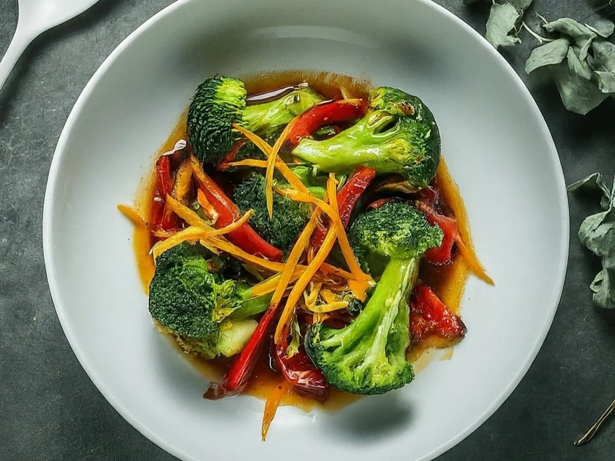 Vegan Orange Mixed Vegetables