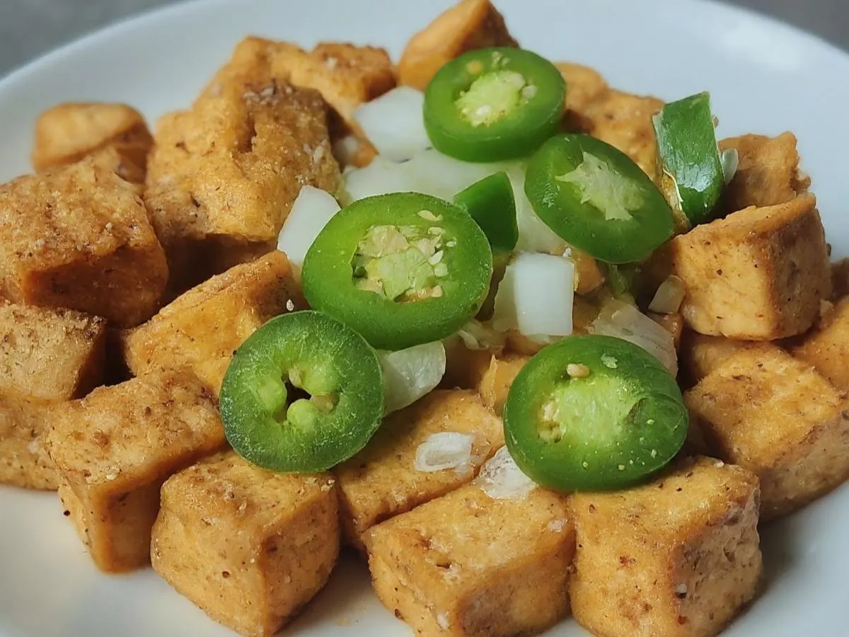 Vegan Salt & Pepper Tofu