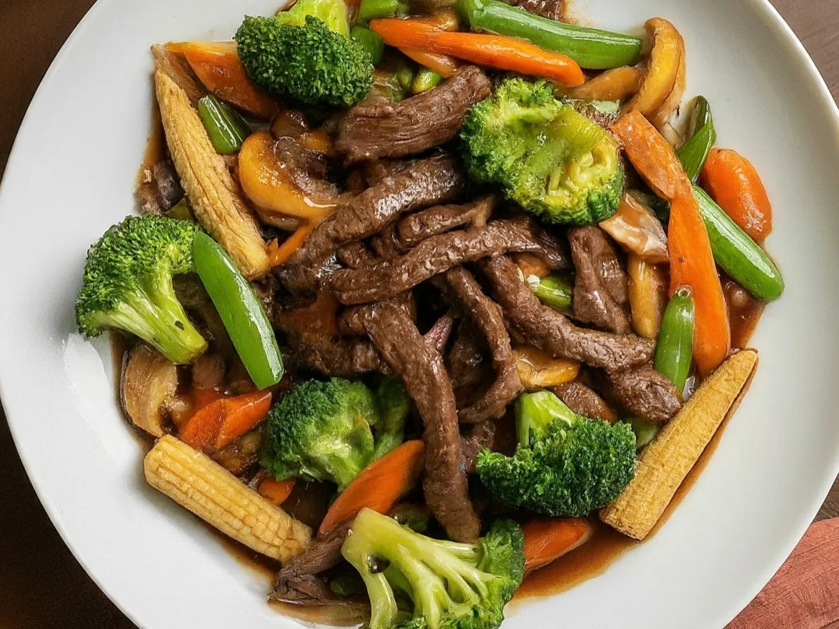 Beef with Mixed Vegetables