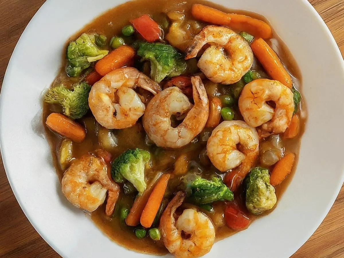 Shrimp with Mixed Vegetables