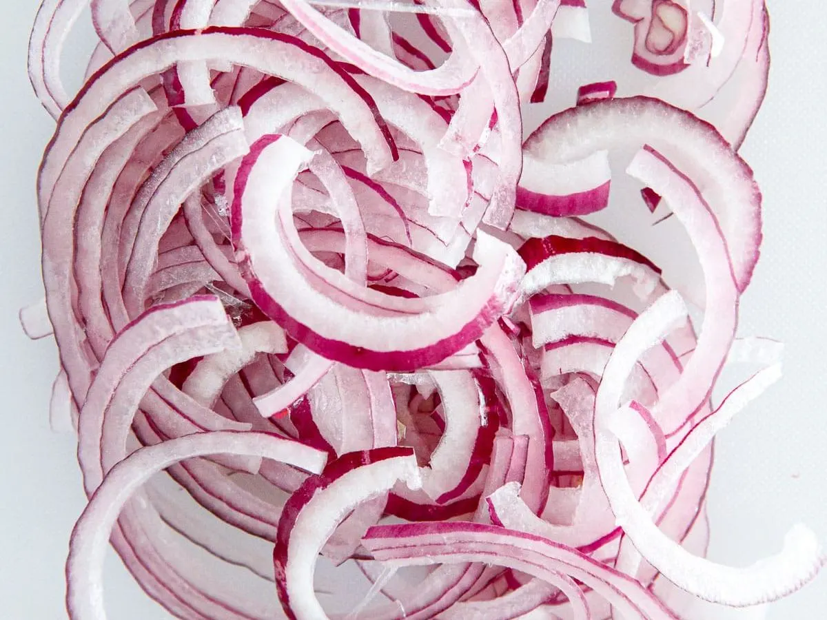 Shaved Red Onion Shaved Red Onion