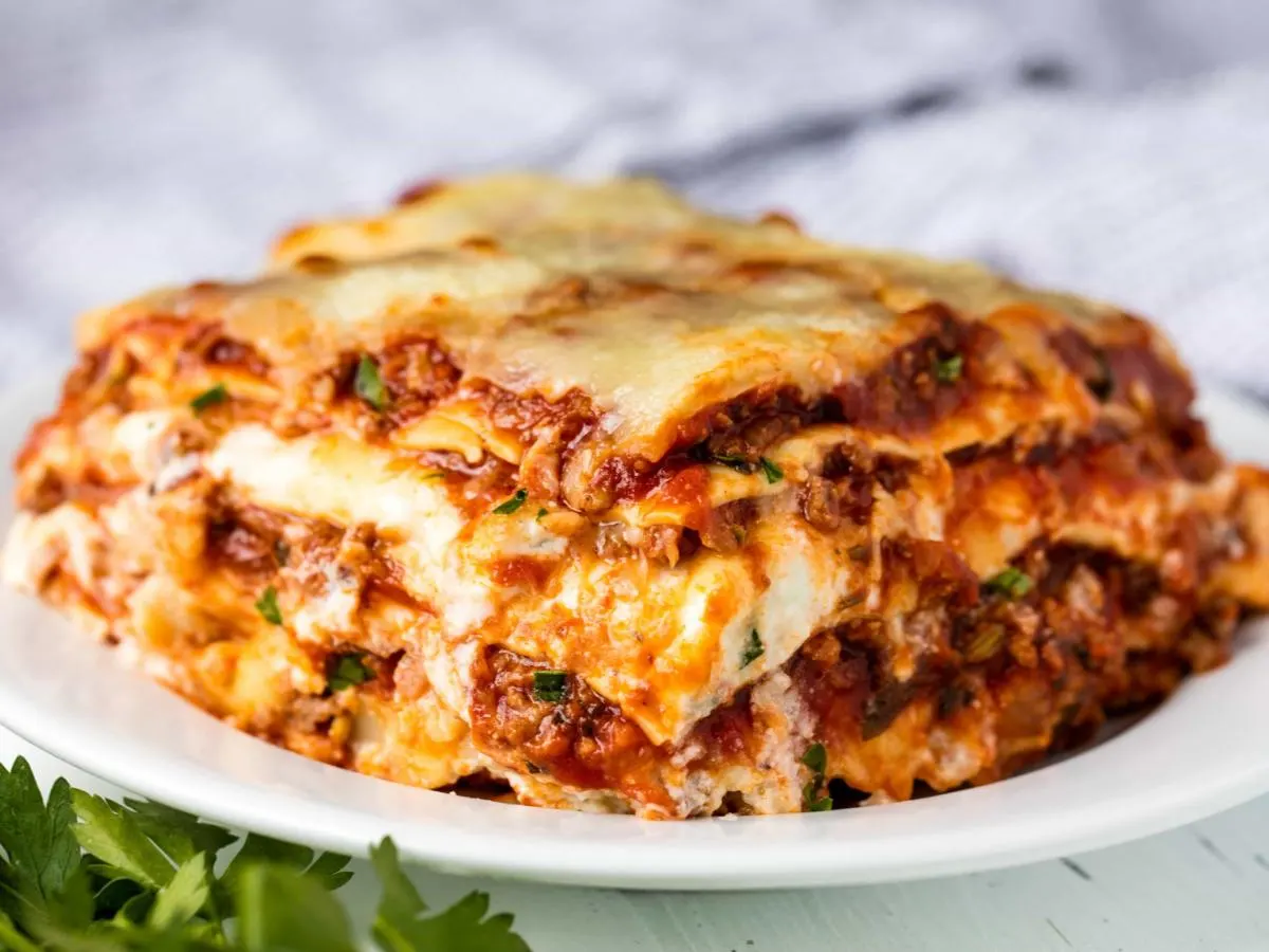 Beef Lasagna Beef Lasagna