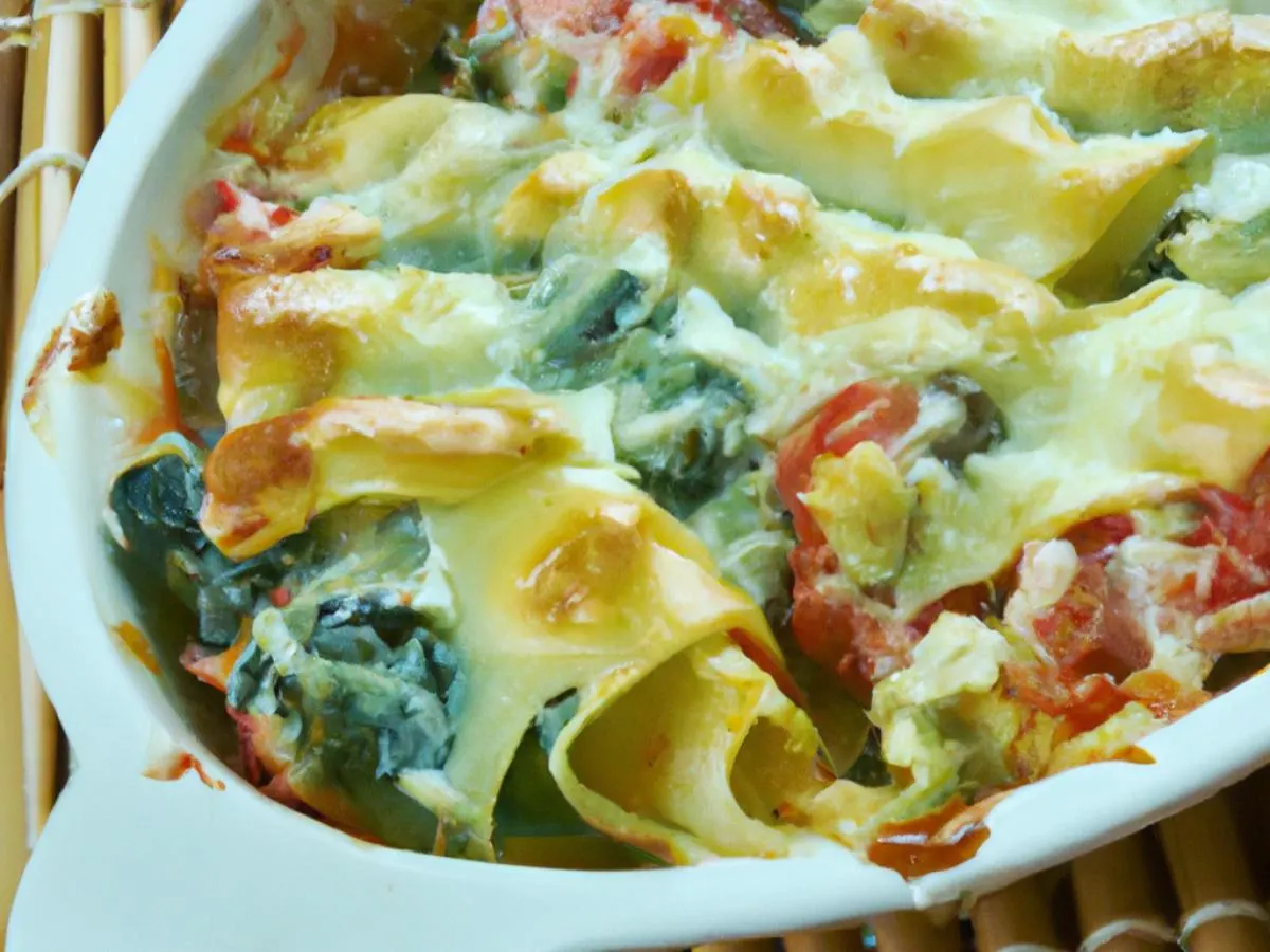 Spinach Lasagna Spinach Lasagna