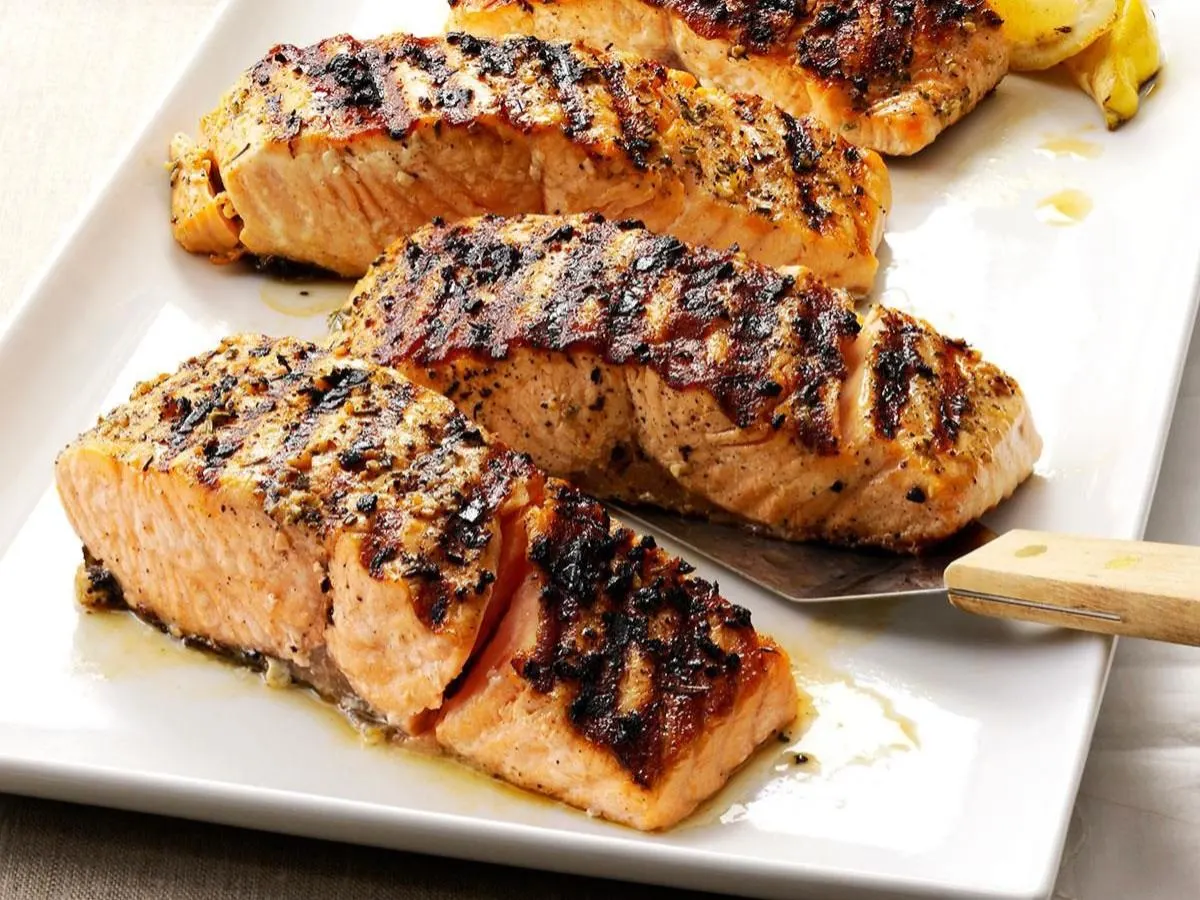 Grilled Salmon Grilled Salmon