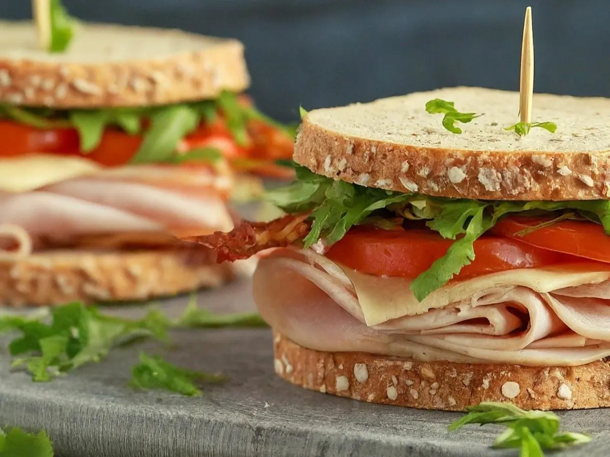 Gluten-Free Turkey Club Sandwich