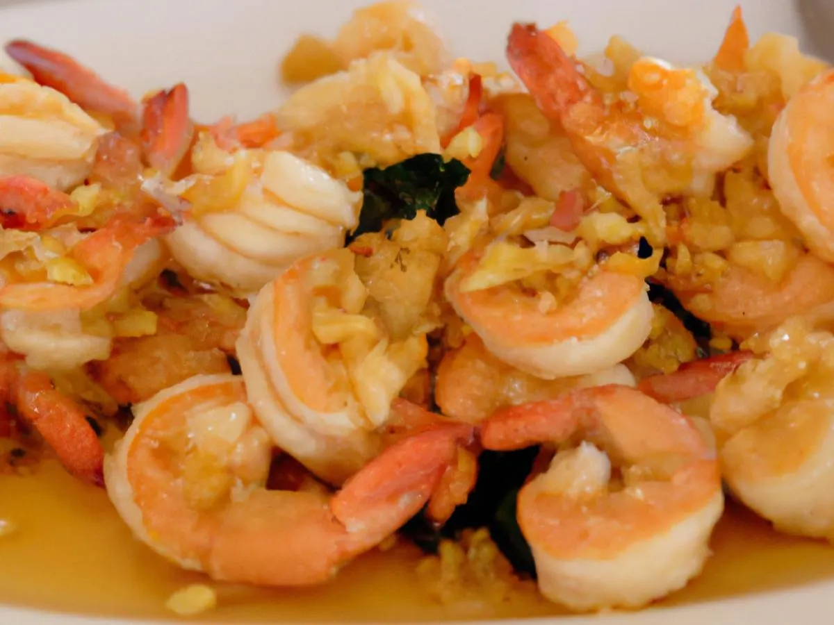 Shrimp in Garlic Sauce Shrimp in Garlic Sauce