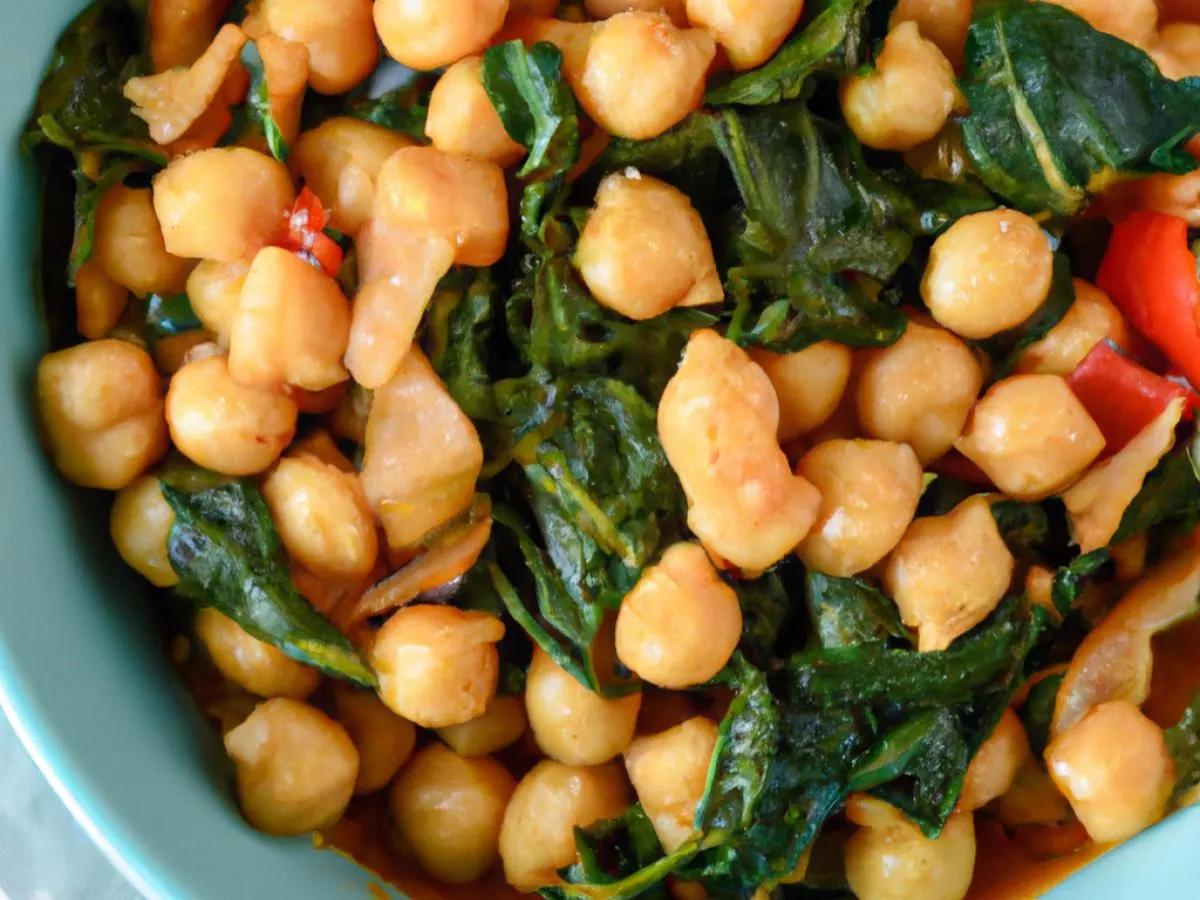Spinach with Chickpeas Spinach with Chickpeas