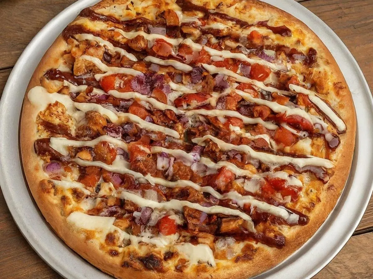 14" Large BBQ at The Ranch Pizza 14" Large BBQ at The Ranch Pizza