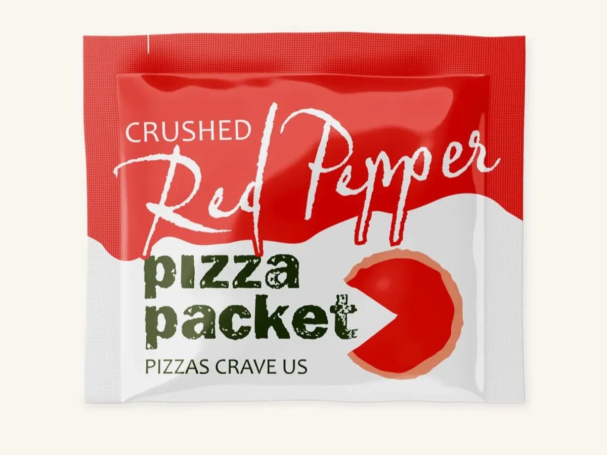 Crushed Red Pepper Packet Crushed Red Pepper Packet