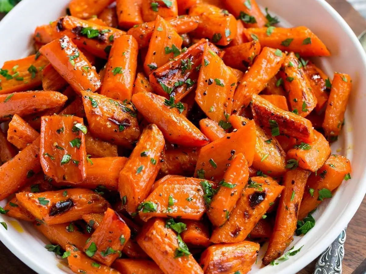 Spicy Honey Roasted Carrots Spicy Honey Roasted Carrots