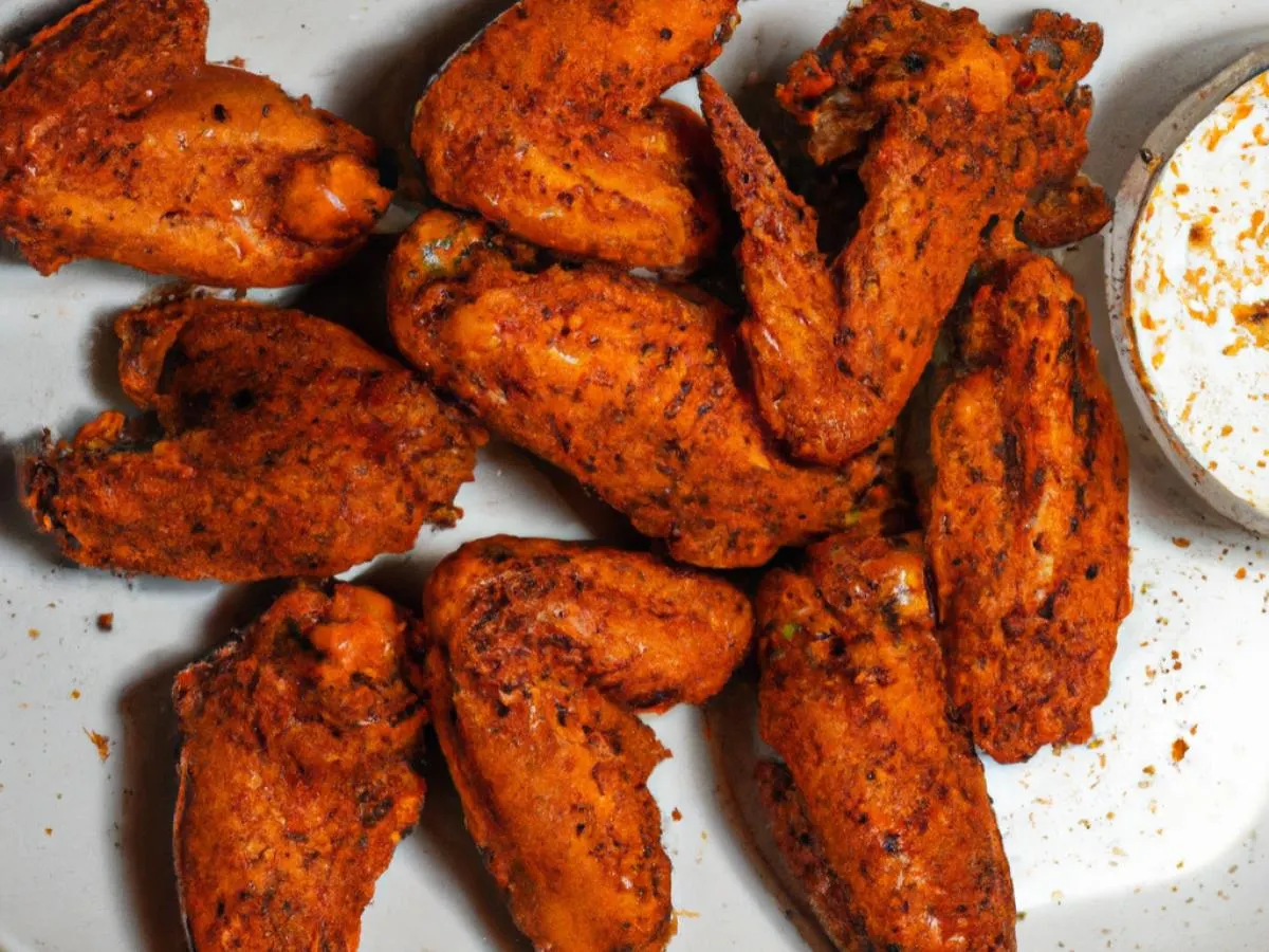 Dry Rub Grilled Wings