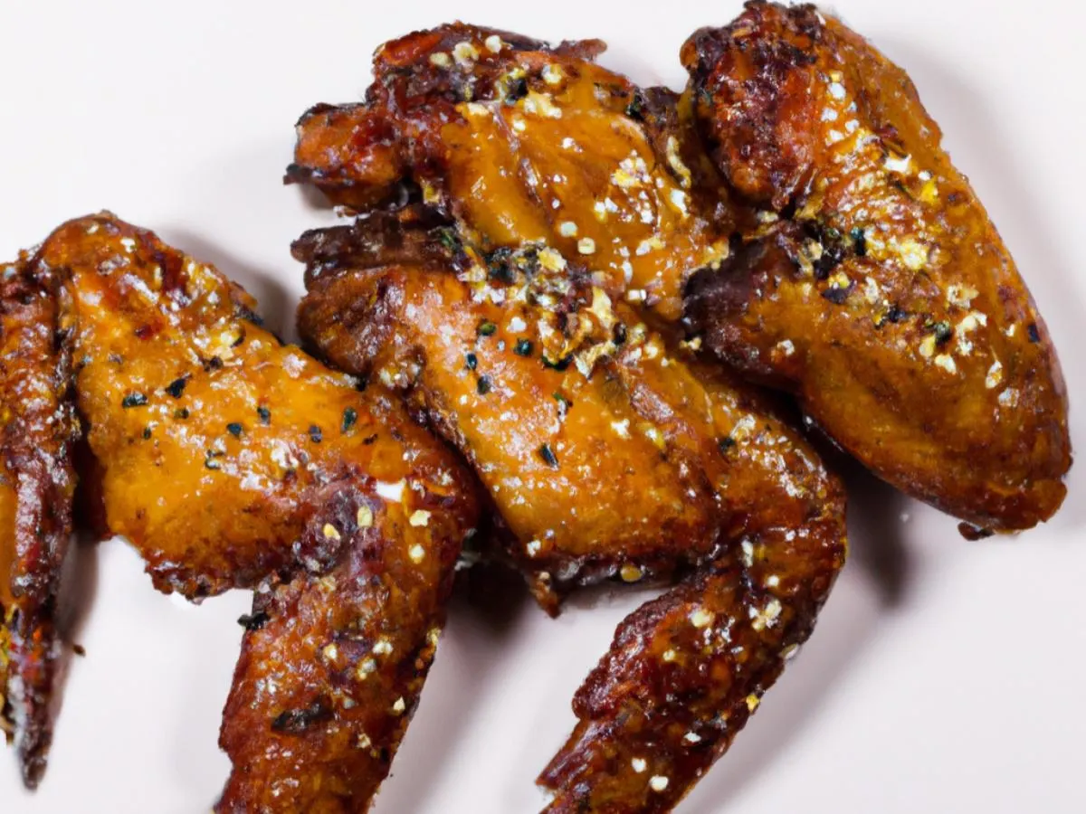 Korean Glazed Grilled Wings