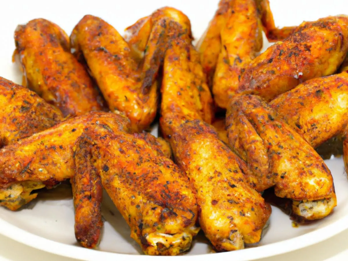 Lemon Pepper Grilled Wings