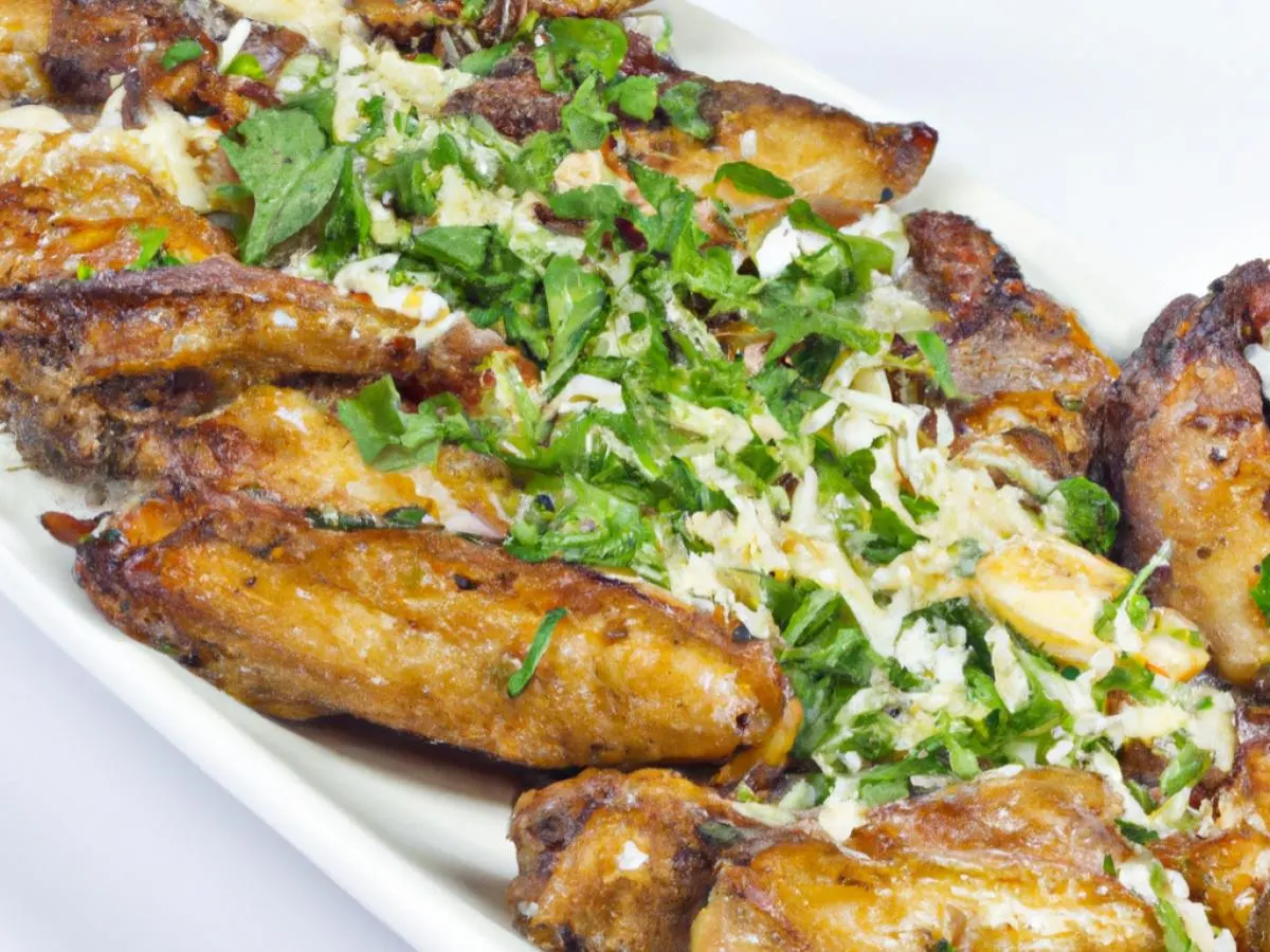 Parmesan Garlic Grilled Wings