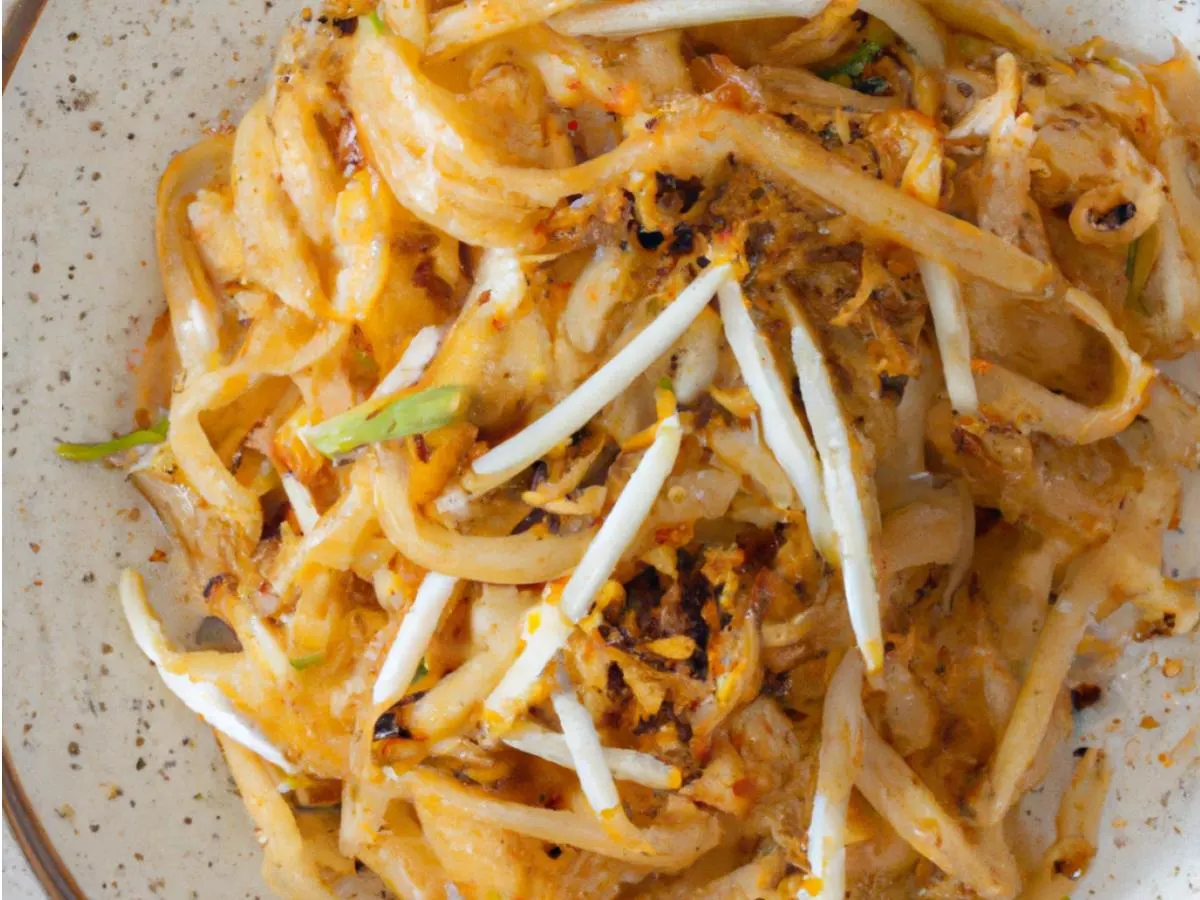 Vegetable Udon Pad Thai Vegetable Udon Pad Thai