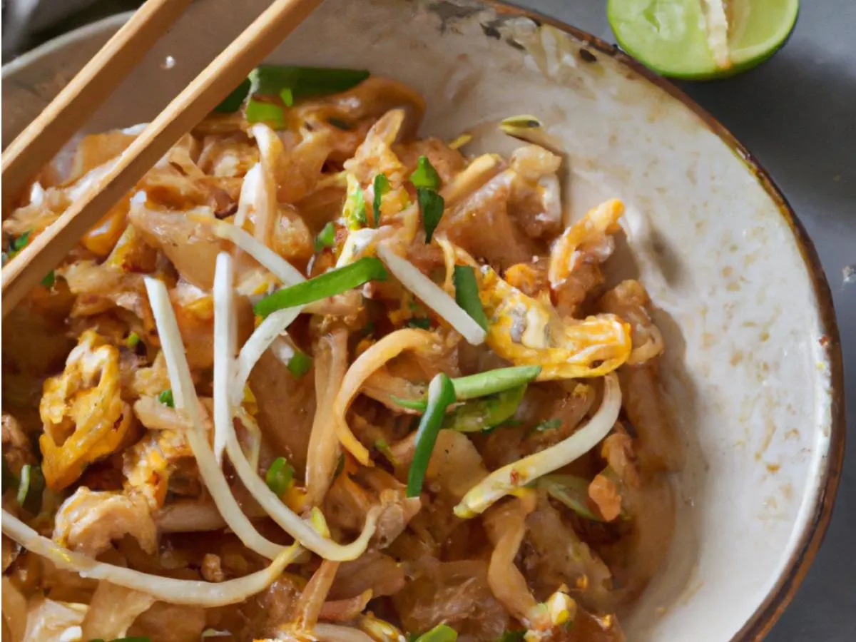 Chicken Udon Pad Thai Chicken Udon Pad Thai
