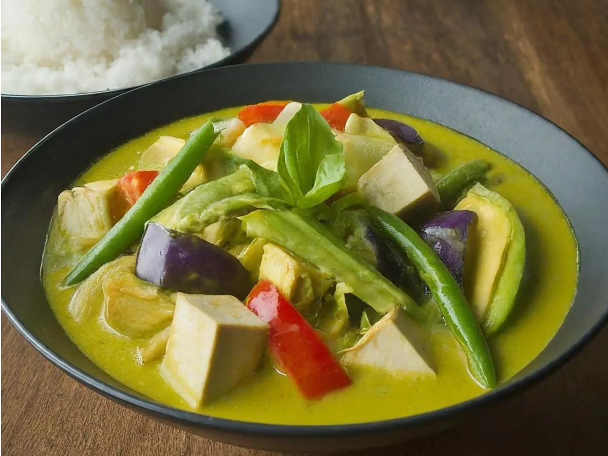 Tofu Avocado Curry Tofu Avocado Curry