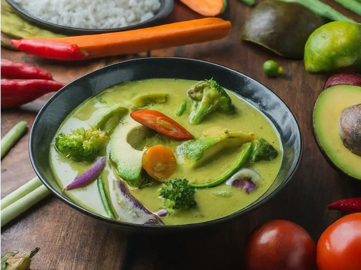 Vegetable Avocado Curry Vegetable Avocado Curry