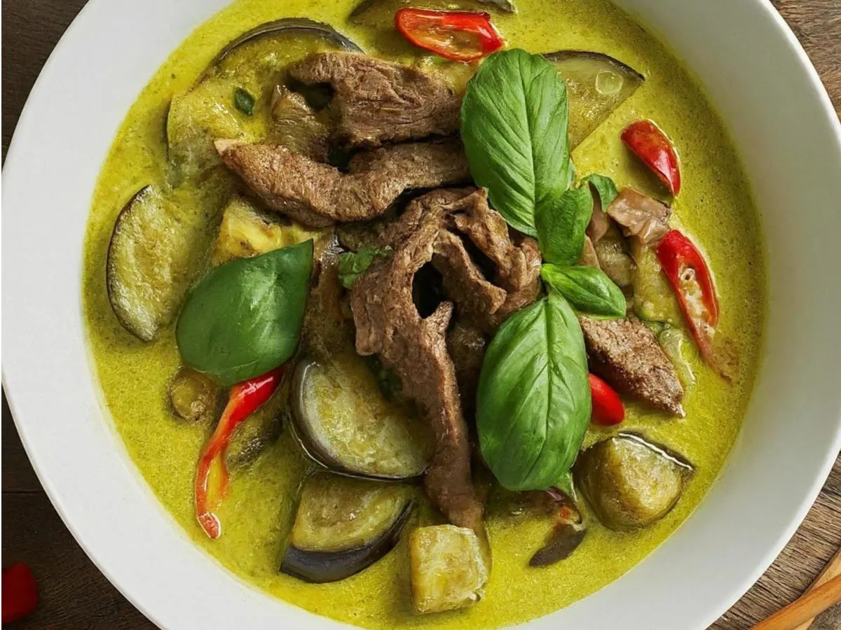 Beef Green Curry Beef Green Curry